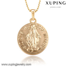 32589 Fashion 18k Gold-Plated Alloy Copper Words Imitation Jewelry Chain Pendant